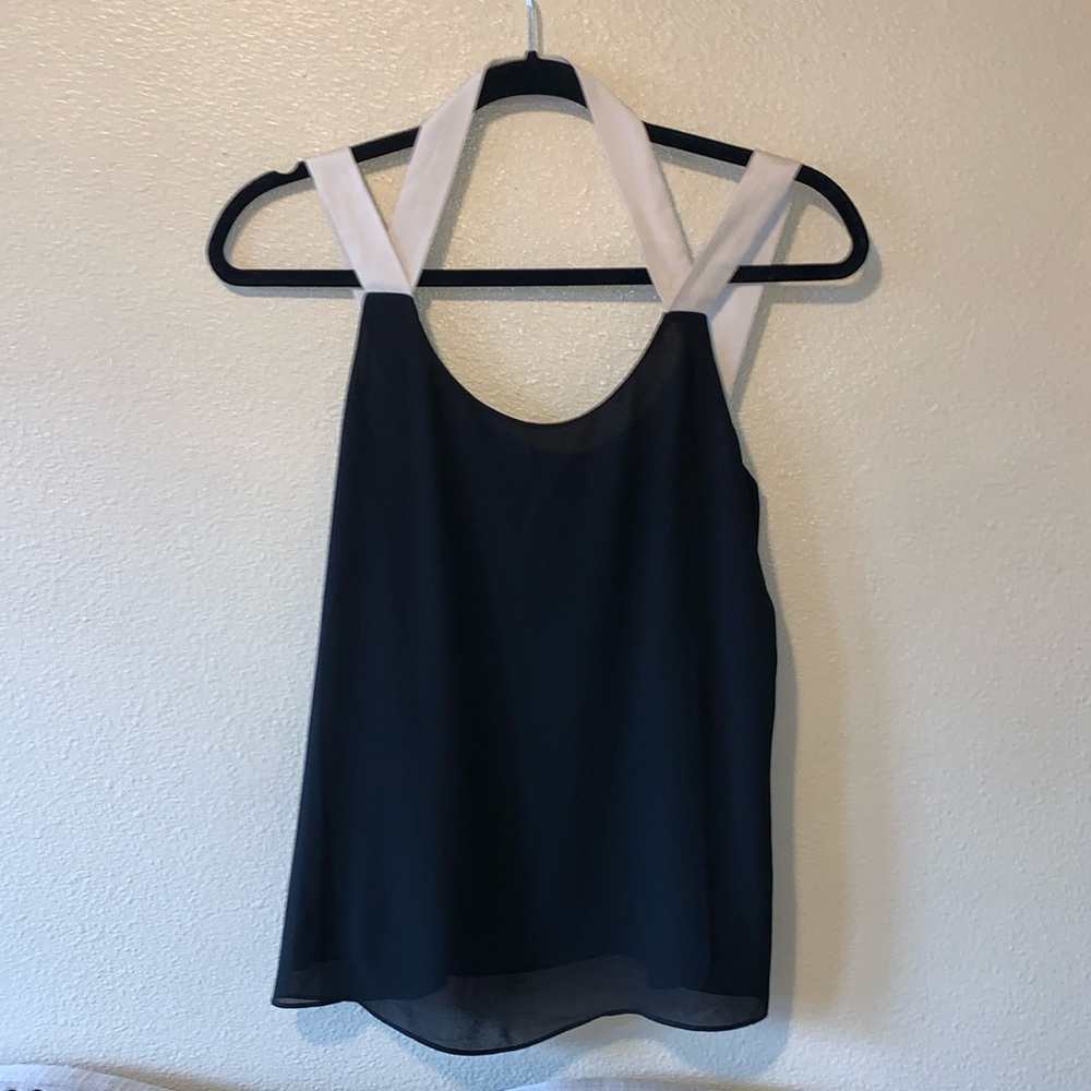 Black sheer top